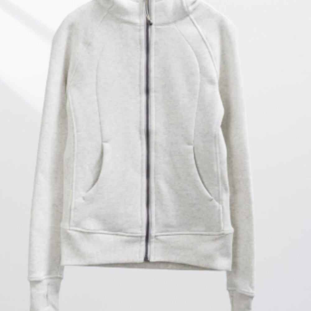 Lulu Scuba - Slim-fit Sweatshirt, Light Gray